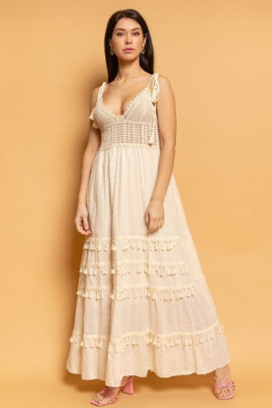Robe Dete Crochet Femme Style Boheme Hippie Chic Tendance Plage Vacances 4