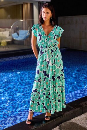 Robe Ete Femme Longue Ample Style Boheme Chic Tendance Elegante 3
