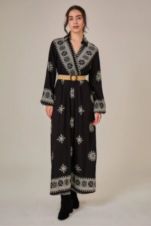 Robe Longue Fluide Style Boheme Elegante Parfaite Pour Lete 4