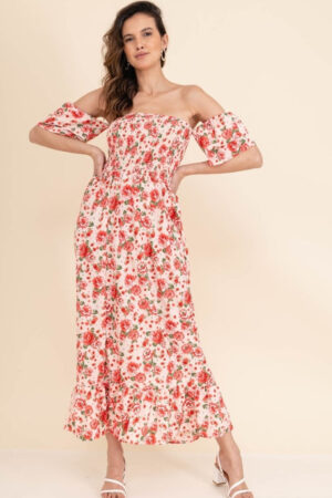 Robe Longue Imprimee Style Boheme Chic Romantique Femme Tendance 3
