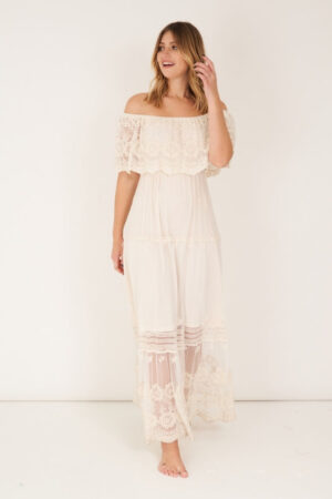 Robe Longue Style Boheme Chic Pour Ceremonie Et Mariage Romantique 9